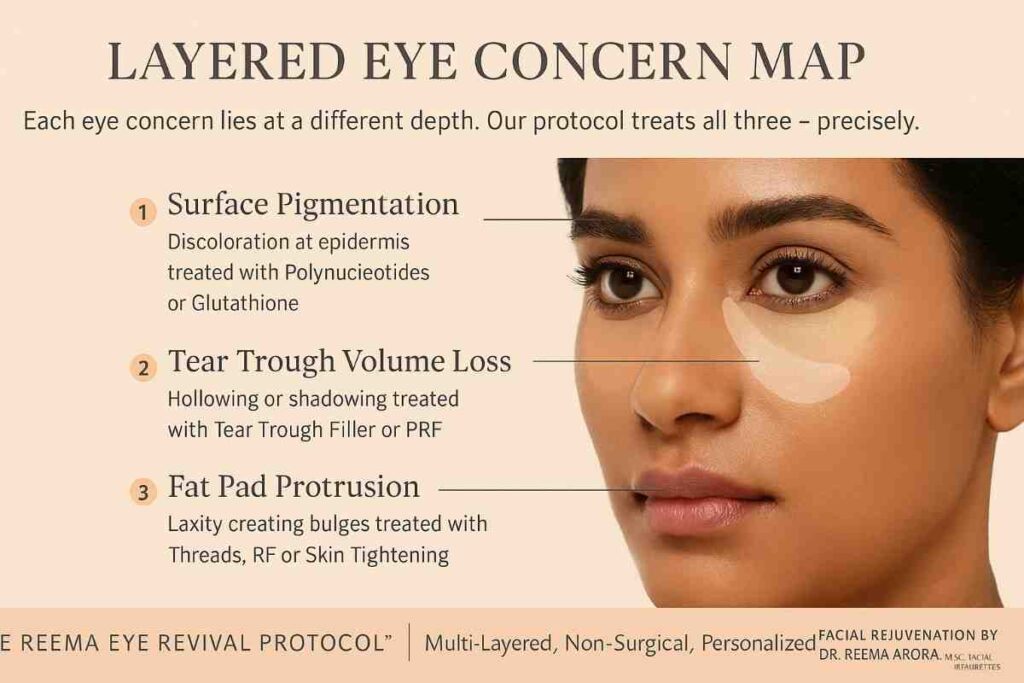 Non-surgical dark circles correction in Delhi for refreshed and rejuvenated eyes