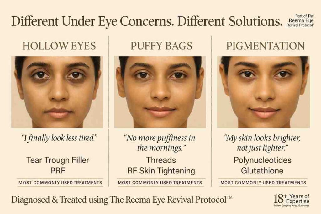 Non-surgical dark circles correction in Delhi for refreshed and rejuvenated eyes