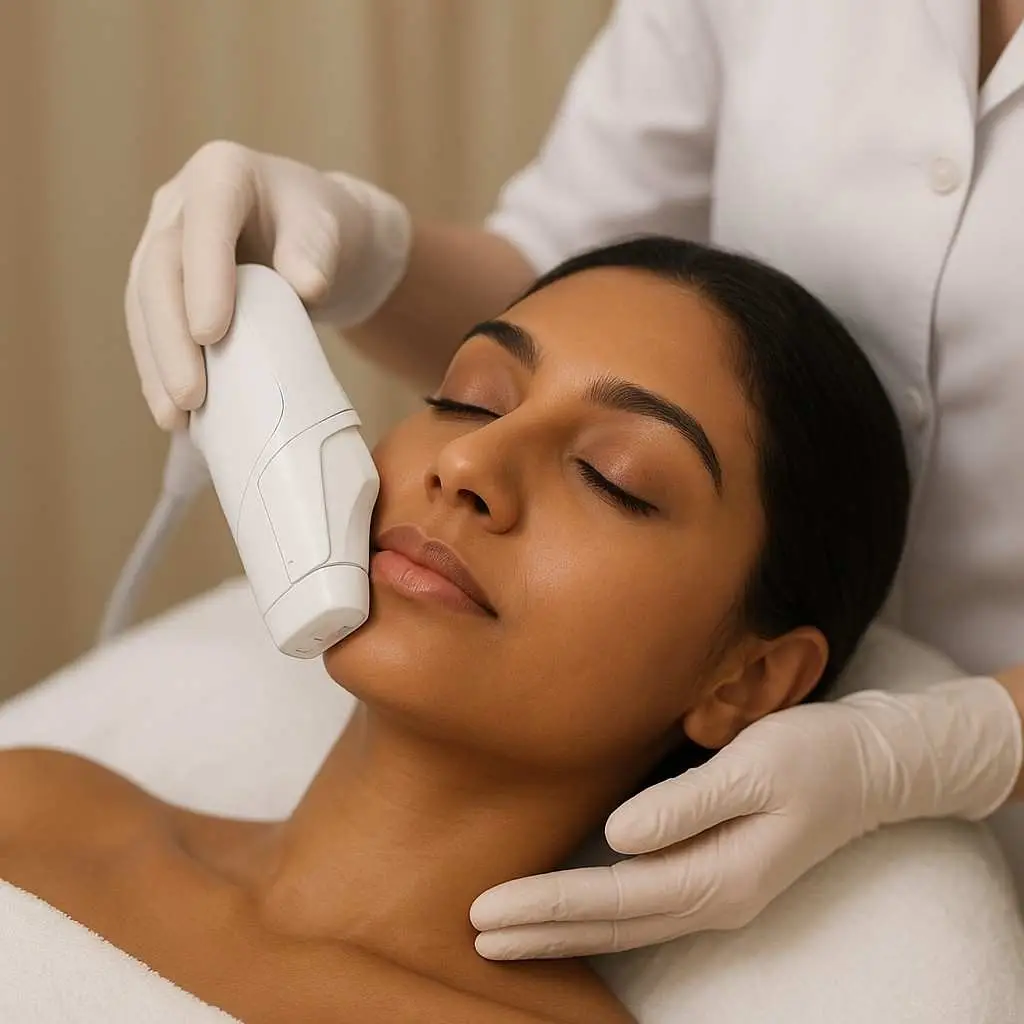 Facial lifting and tightening