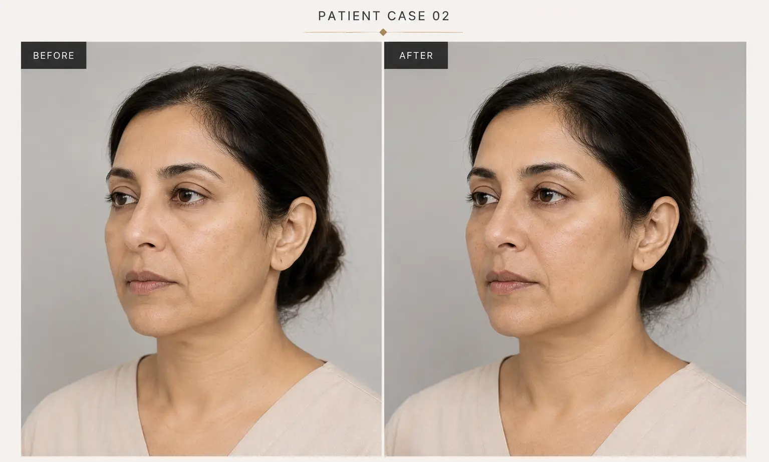 Patient case 2 before treatment